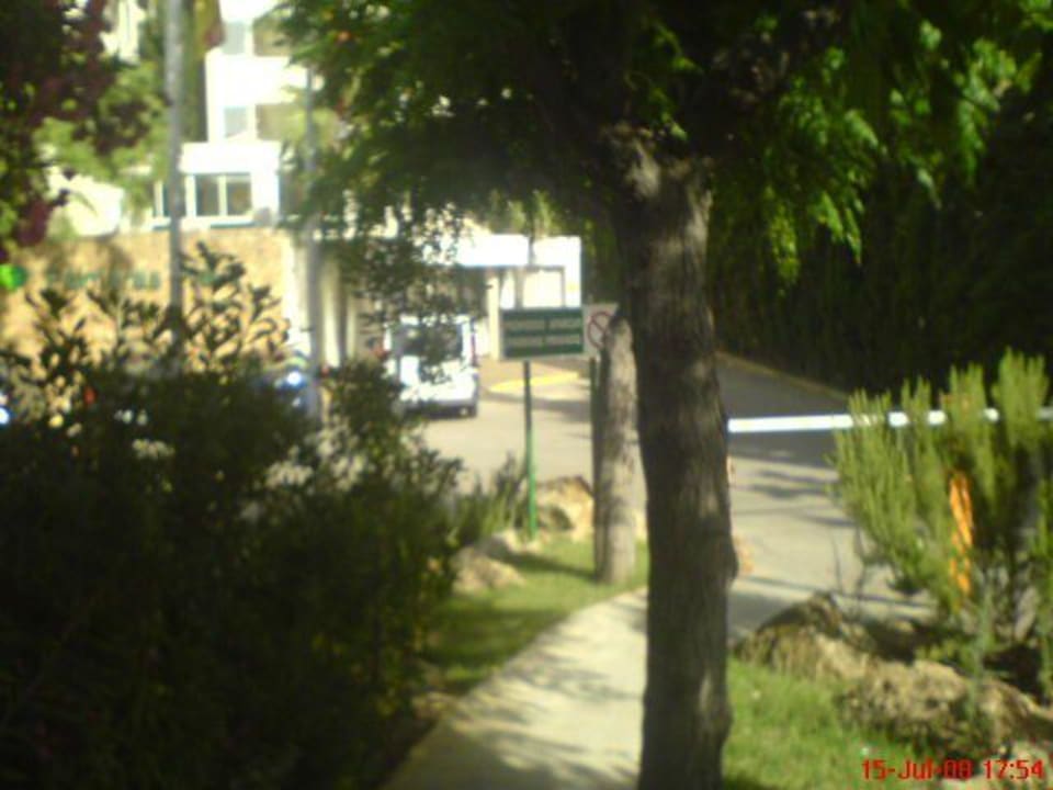 Eingang Protur Palmeras Playa Aparthotel