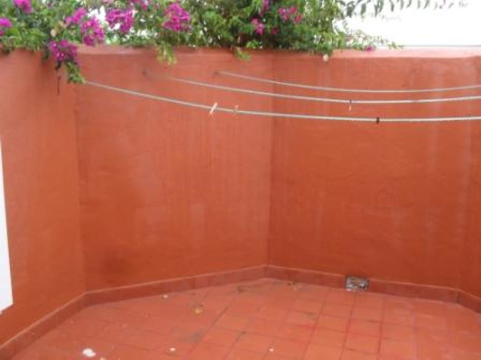 Windgeschützter Sonnenpatio Hotel Los Melocotones