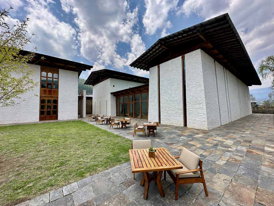 Außenansicht Amankora Bumthang Lodge