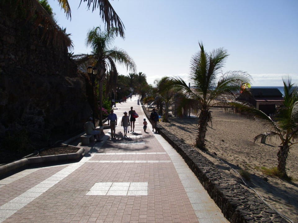 Strandpromenade  Hotel Riu Palace Jandia