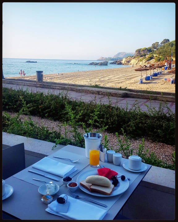 Frühstück mit Meerblick  Son Moll Sentits Hotel & Spa
