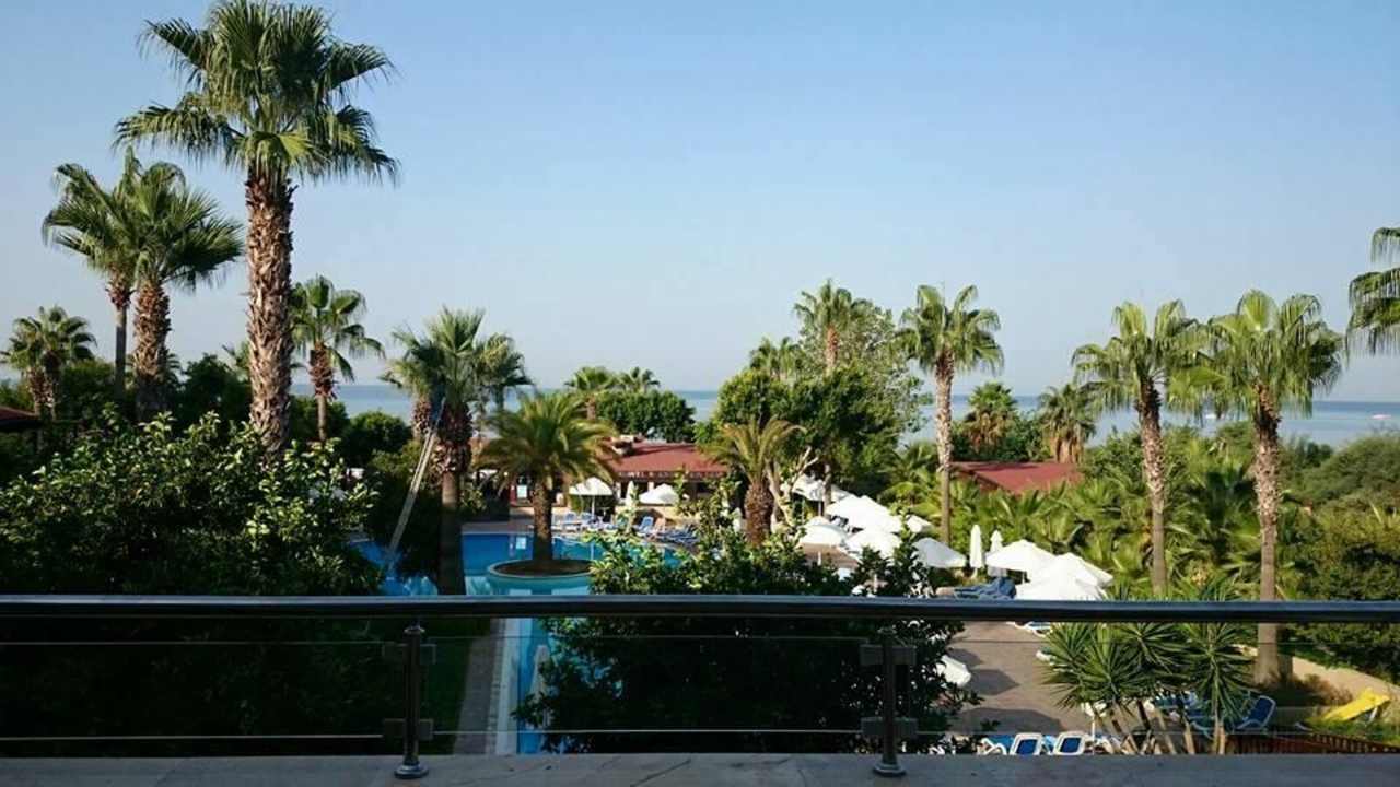Ausblick vom Restaurant Hotel Grand Side