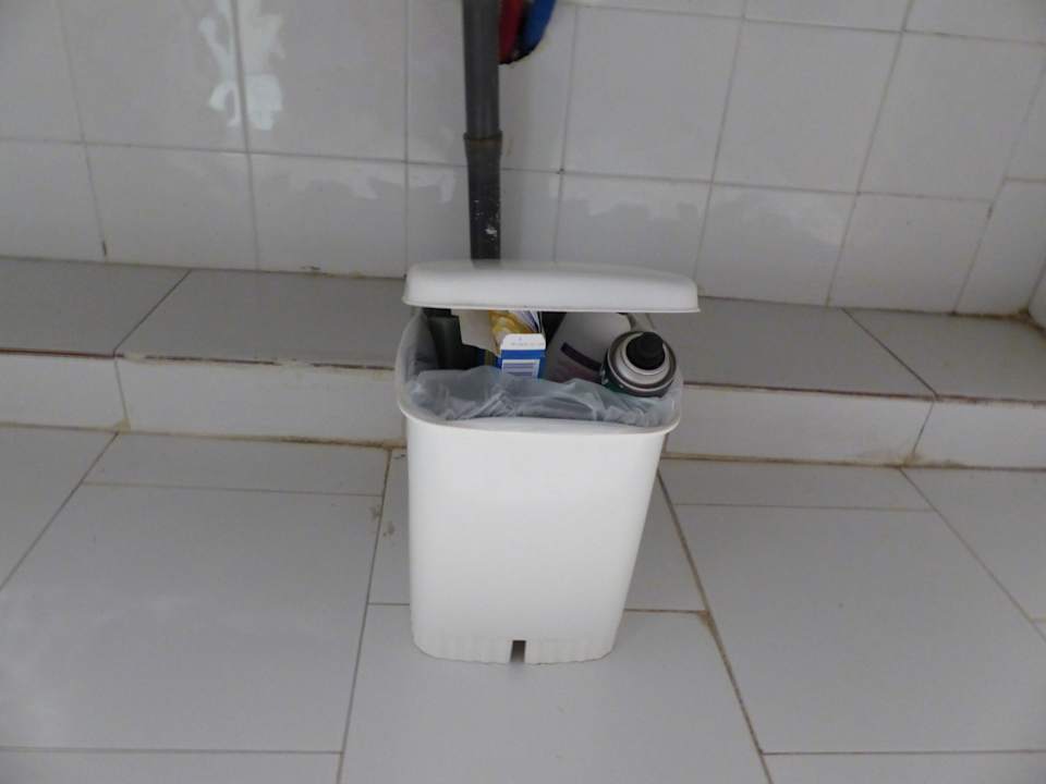 Taka zastalismy lazienke Houda Golf & Beach Club