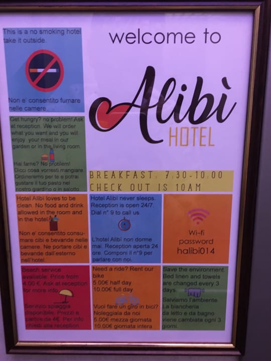 Sonstiges Hotel Alibi'