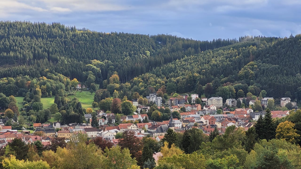 Ausblick AHORN Berghotel Friedrichroda