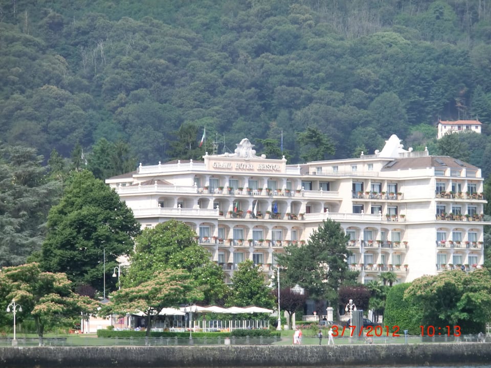 Vom Boot aus Grand Hotel Bristol