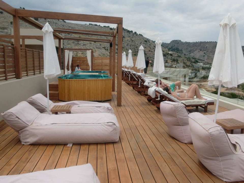 Dachterrasse Lindos Blu, Luxury Hotel & Suites - Adults only