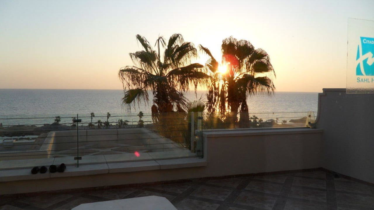 Ausblick von unserem Zimmer! Pickalbatros Citadel Resort