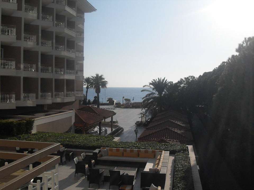 Ausblick vom Zimmer aus Akka Alinda Hotel