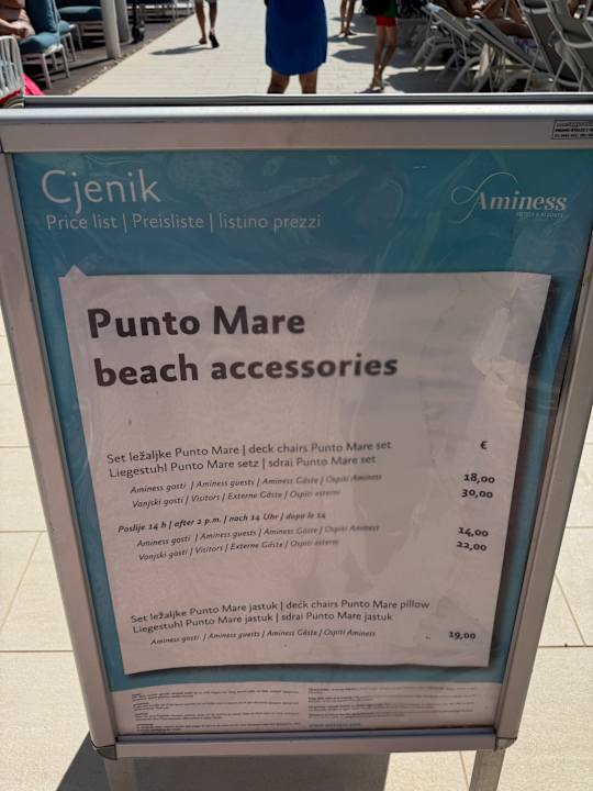 Pool Aminess Vival Maestral Hotel