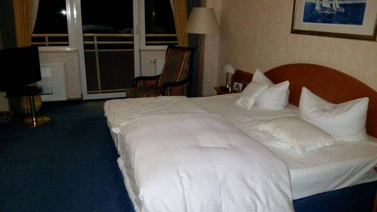 Unser schönes Schlafzimmer  Arkona Strandhotel