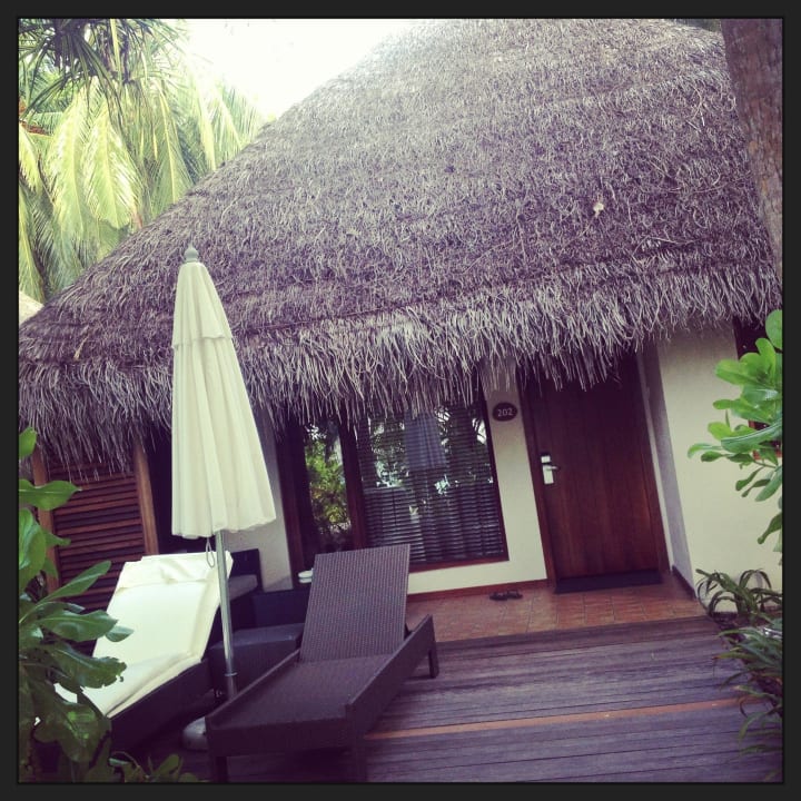 Unser Deluxe Bungalow Kuramathi Maldives