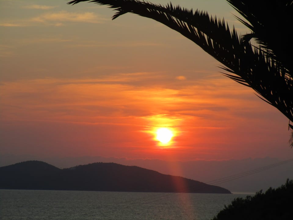 Ausblick Akrathos Beach Hotel