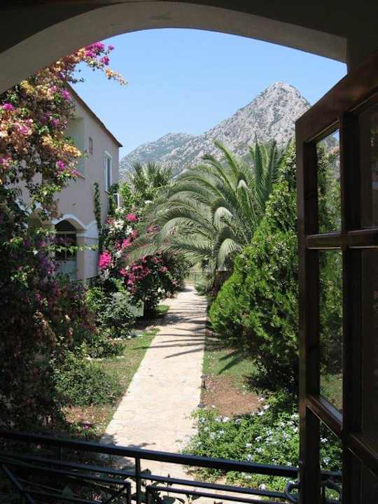 Blick aus unserem Zimmer Papirus Hotel