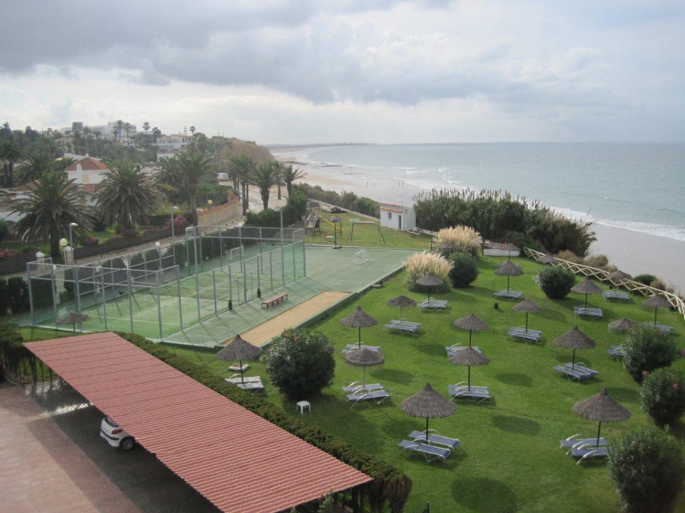 Ausblick Zimmer 333 nach rechts Hipotels Flamenco Conil