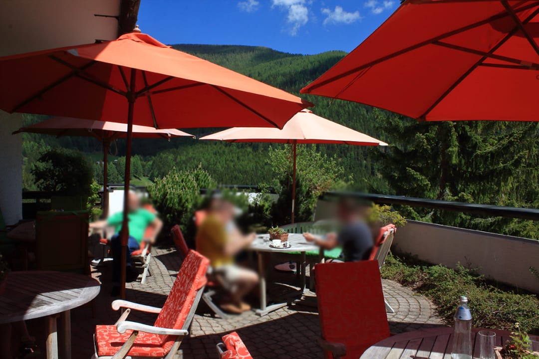 Bewirtete Terrasse Hotel St. Oswald Hotel St. Oswald