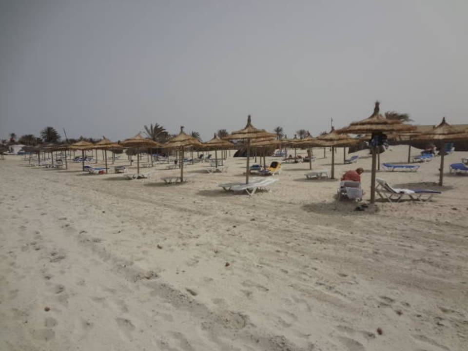 Sehr gepflegter Strand Iberostar Waves Mehari Djerba
