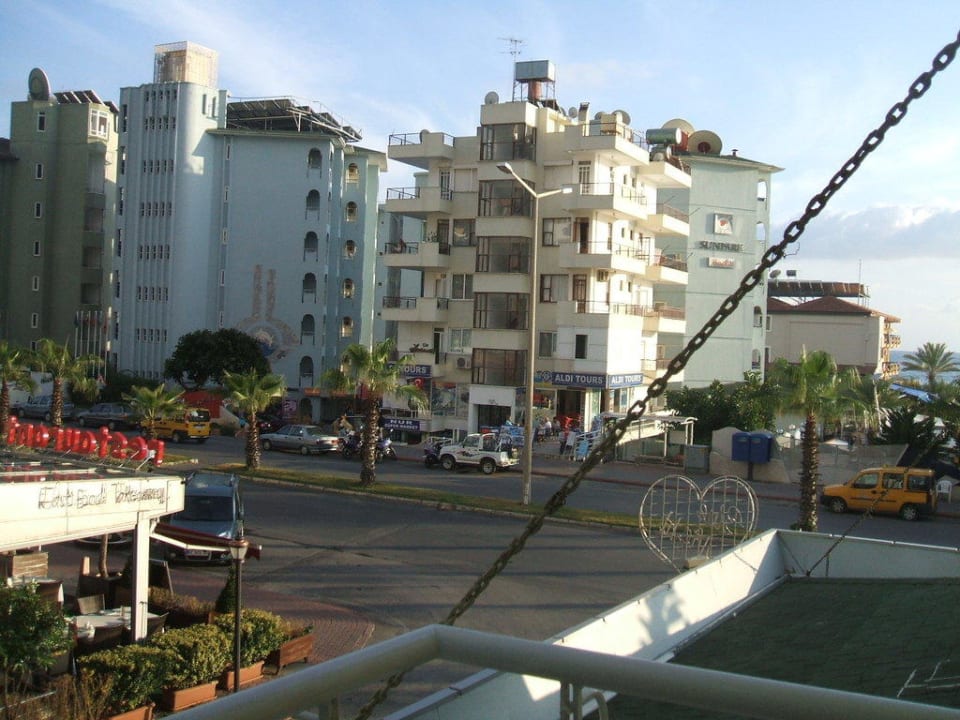 Balkonblick Hotel Delfino