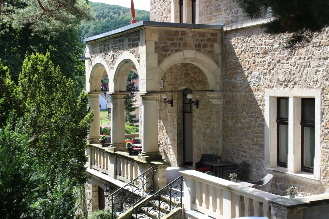 Terrasse Schlosshotel Stecklenberg