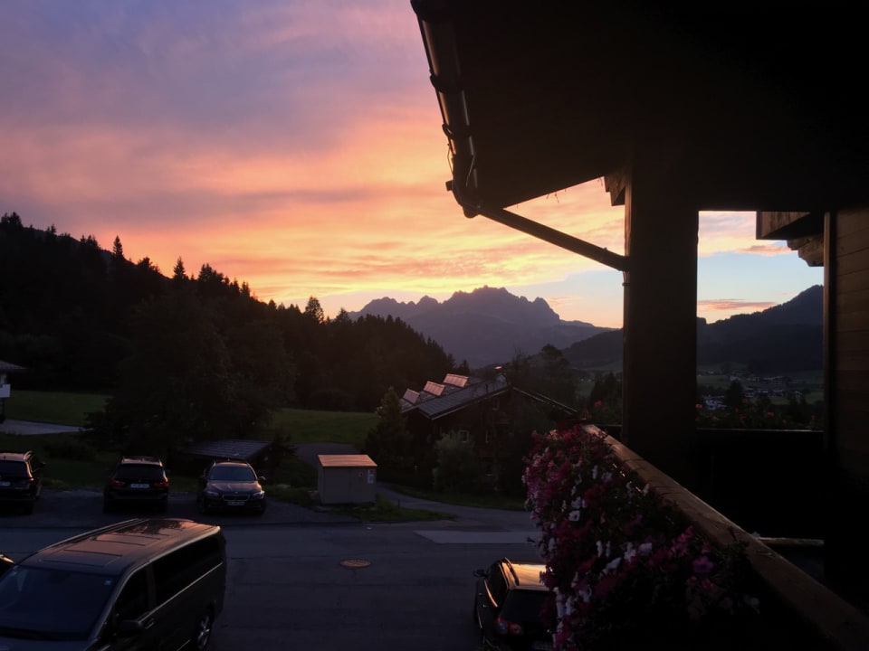 Ausblick Hotel Chalets Grosslehen