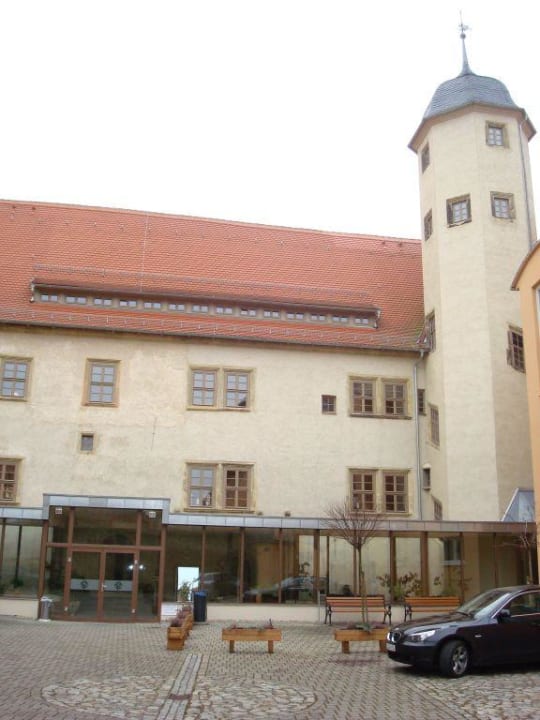 Innenhof Hotel Wyndham Garden Quedlinburg Stadtschloss