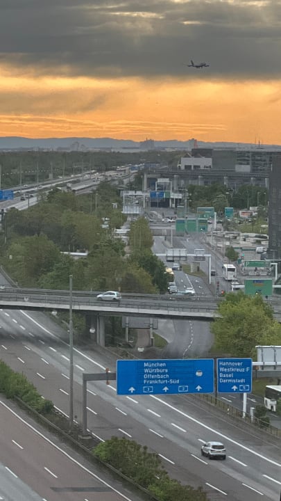 Ausblick Hilton Frankfurt Airport