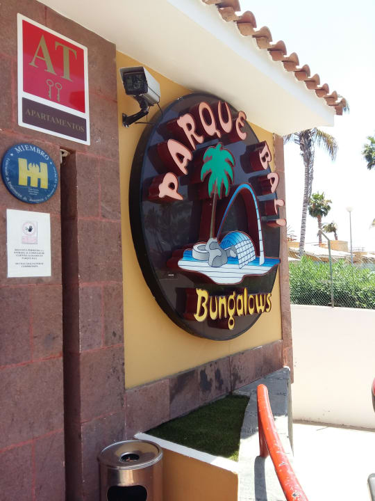 Außenansicht Bungalows Parque Bali