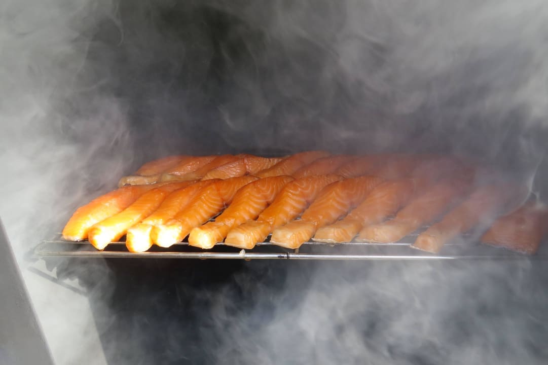 Frisch geräucherter Lachs Hotel Zur Fährbuhne