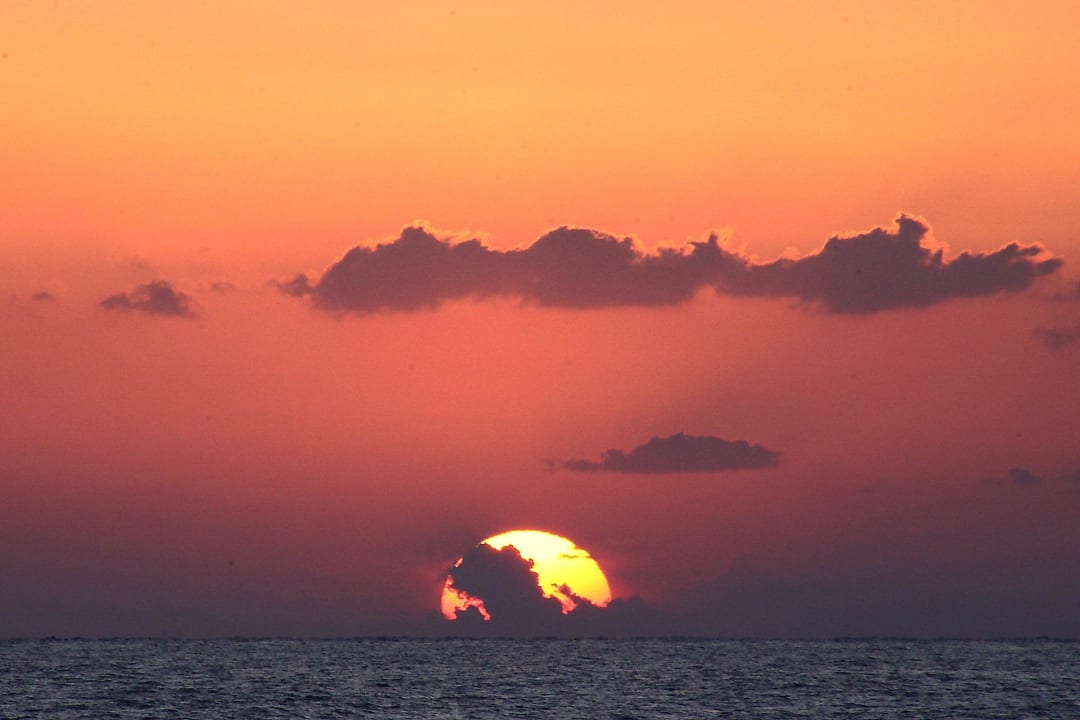 Sonnenuntergang Hotel Aslan City Kleopatra