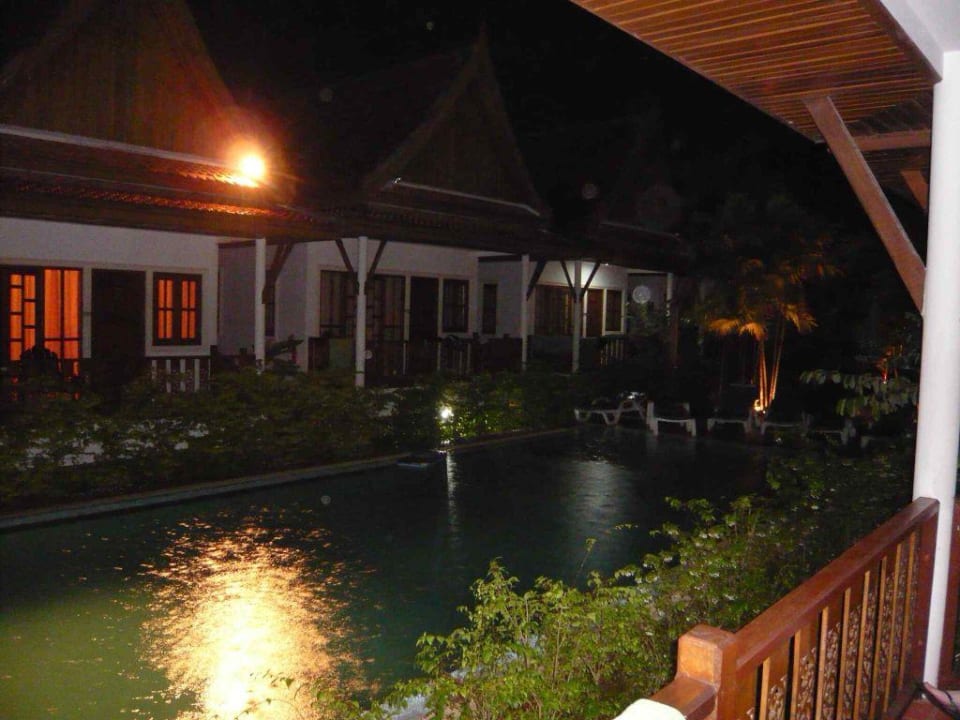 Blick von der Terrasse Hotel Bangtao Village Resort