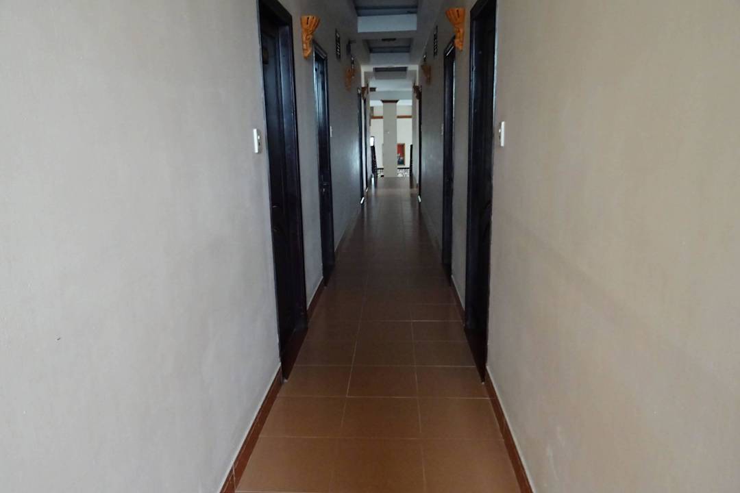 Gang vor den Zimmern Hoi An Lantern Hotel