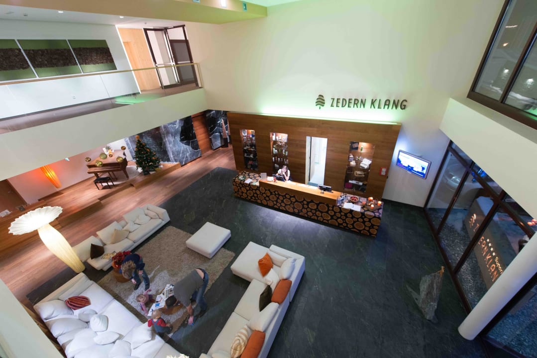 Lobby Spa Hotel Zedern Klang