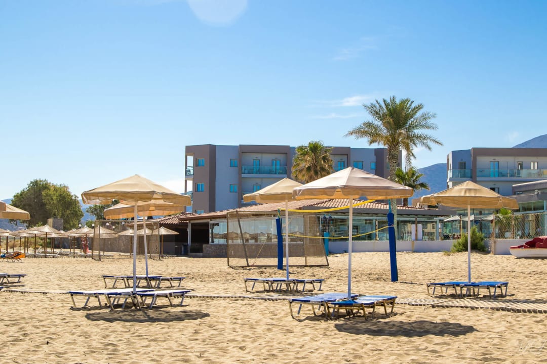 Hotel vom Strand aus allsun Hotel Carolina Mare