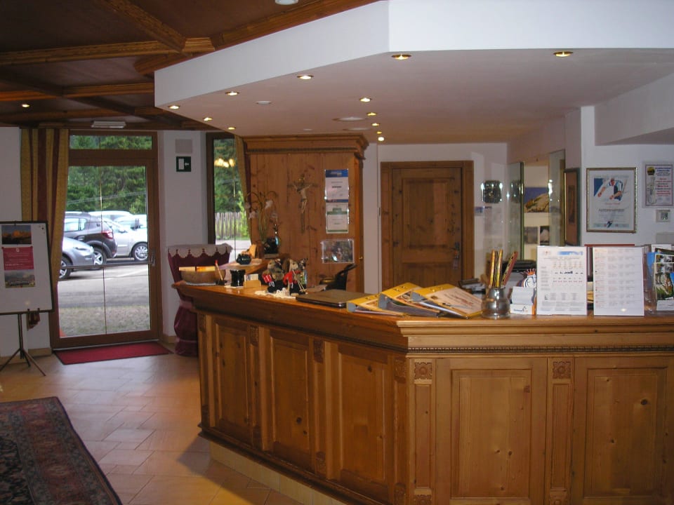 Rezeption Moseralm Dolomiti Spa Resort