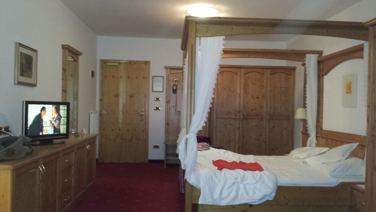 Zimmer aus Richtung Balkon Hotel Saltauserhof