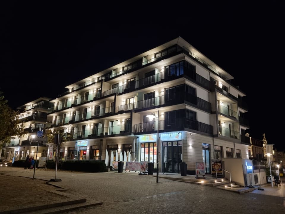 Außenansicht SEETELHOTEL Kaiserstrand Beachhotel