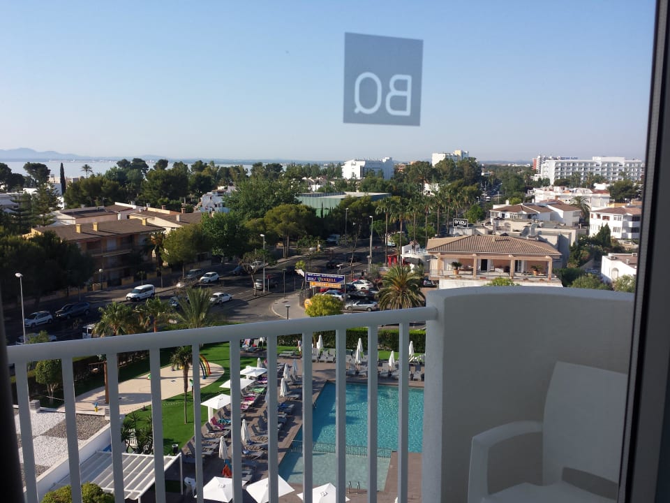 Ausblick Balkon BQ Delfin Azul Hotel