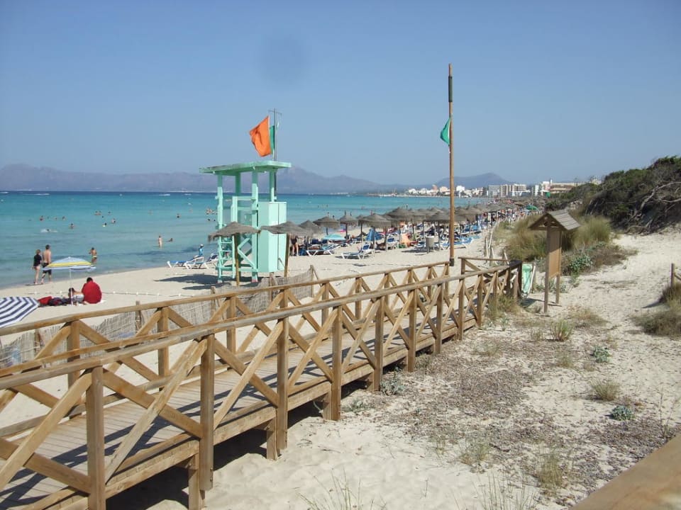 Weg zum Strand Valentin Playa de Muro
