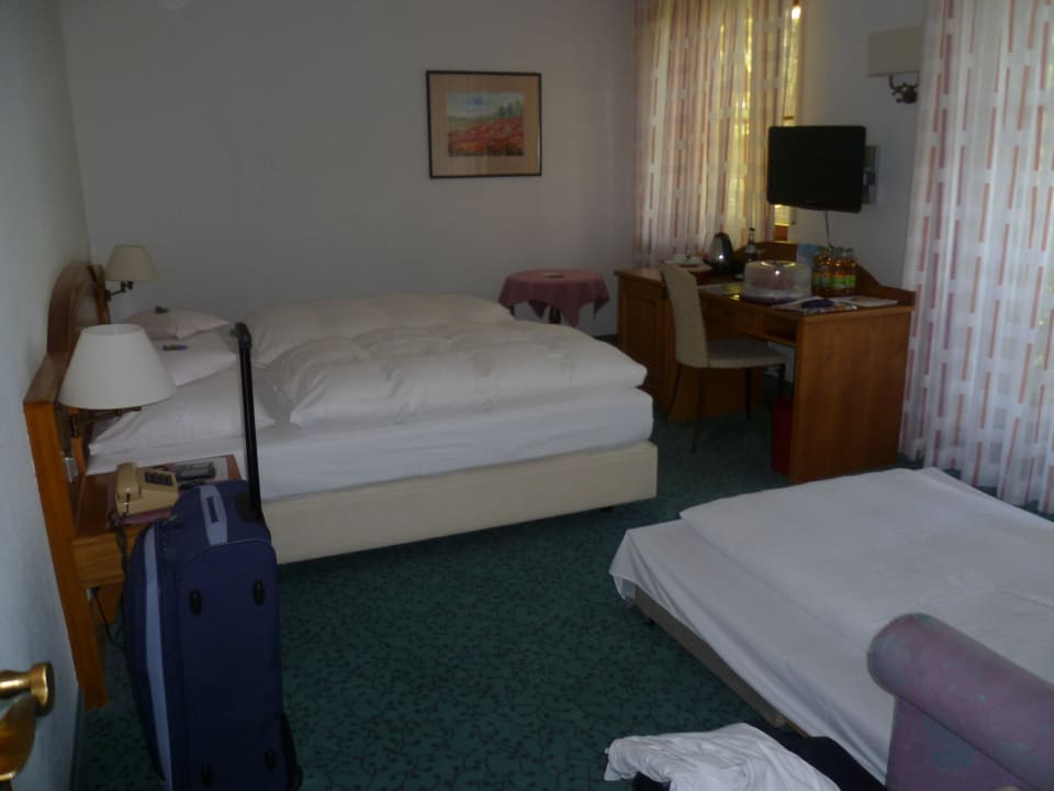  unser Dreibettzimmer Hotel und Gutsgaststätte Rappenhof