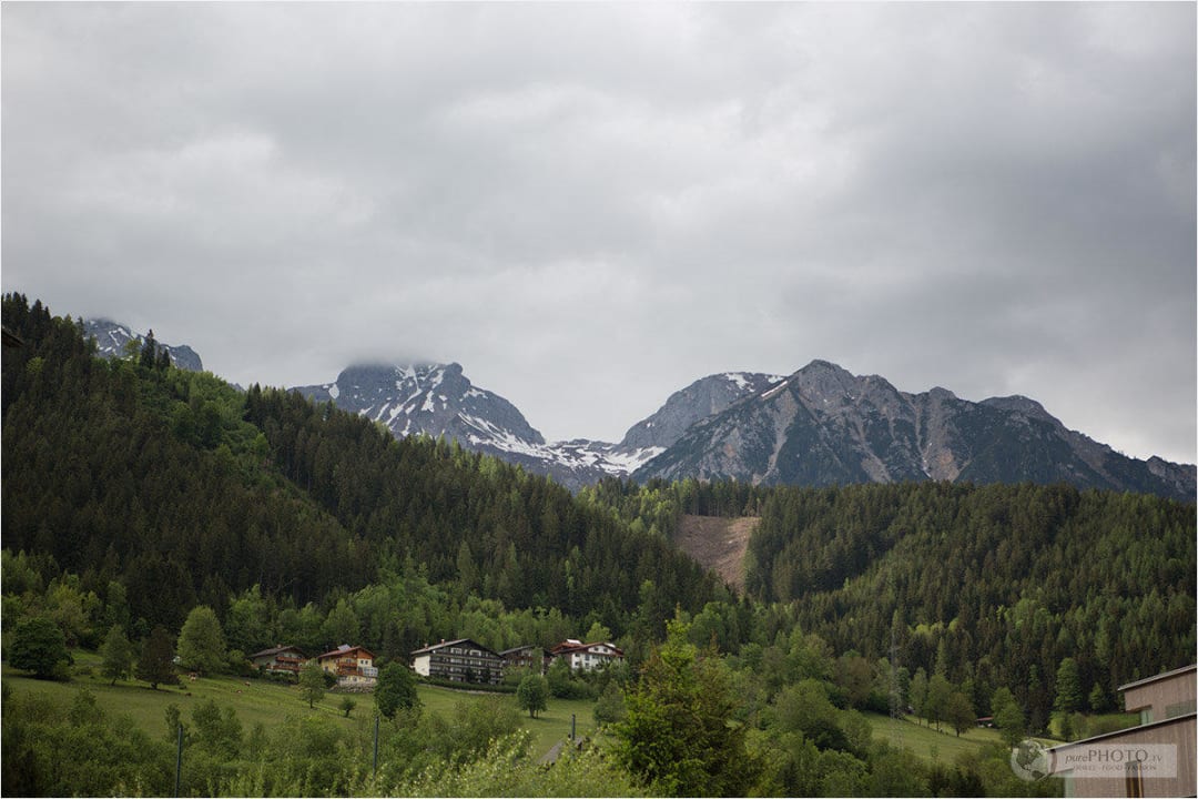 Ausblick vom Balkon Falkensteiner Hotel Schladming