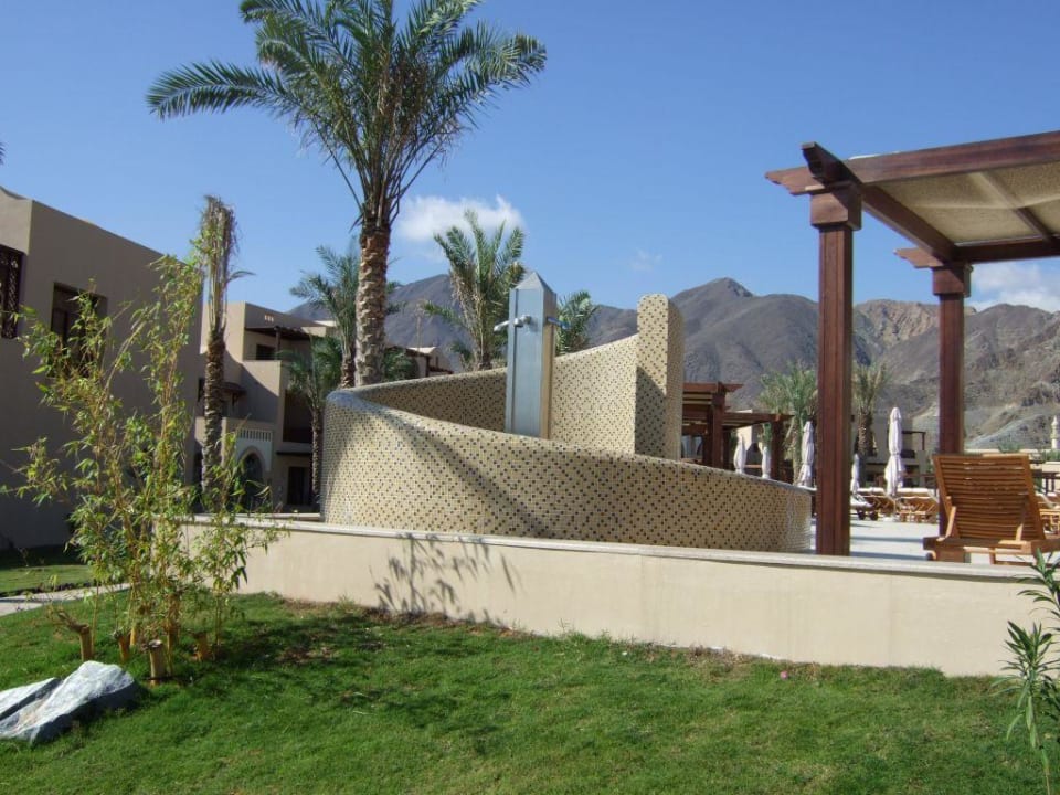 Dusche Pool Miramar Al Aqah Beach Resort