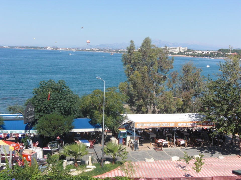 Aublick vom Balkon Hotel Neptün/Neptun