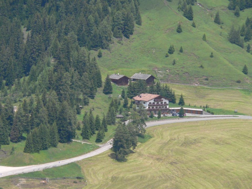 Hotel vom Spitzbühel aus gesehen Hotel Schmung