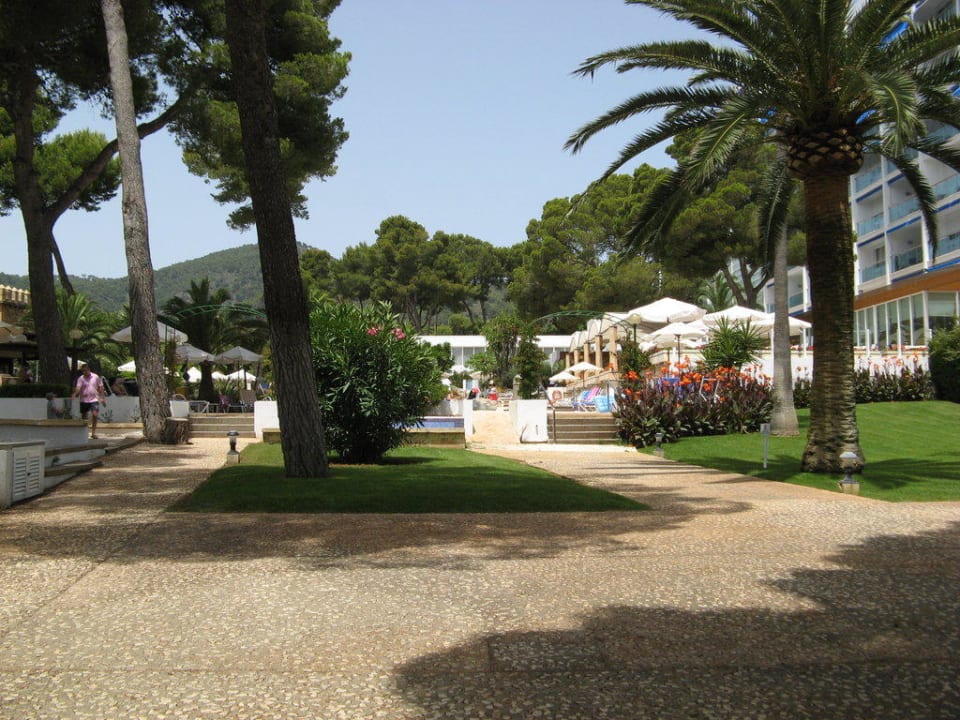 Gartenanlage Hipotels Eurotel Punta Rotja Golf & Spa