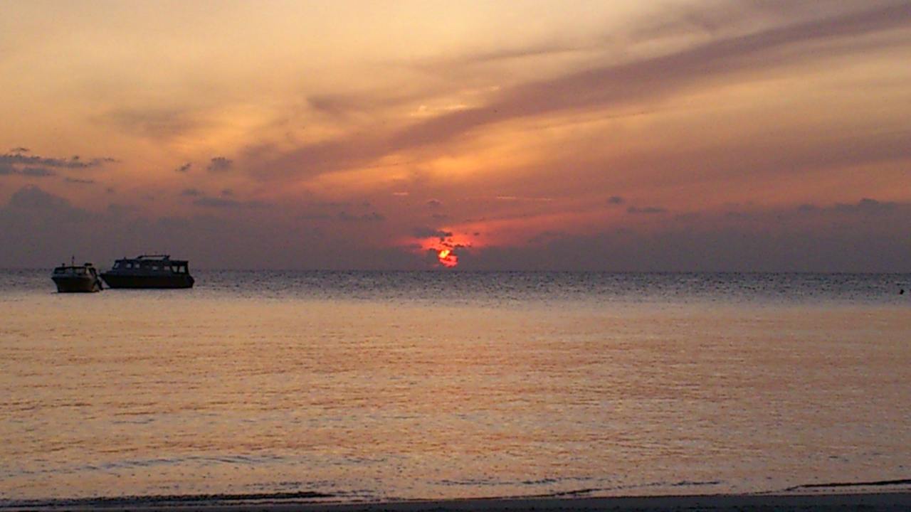 Sonnenuntergang Summer Island Maldives