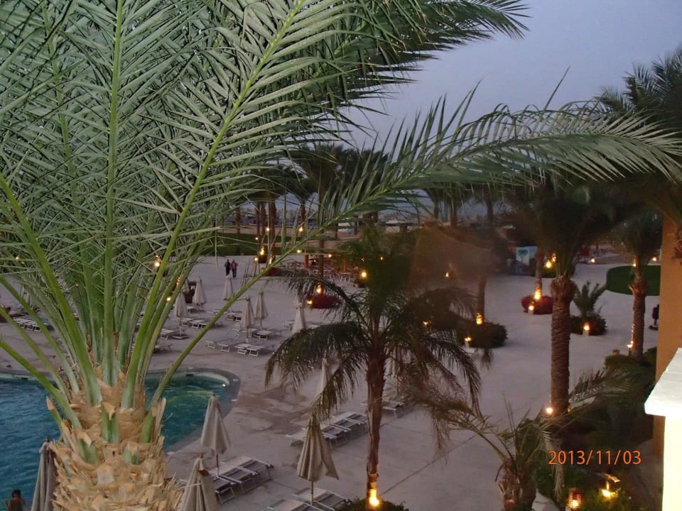 Вечерний вид с балкона Stella Beach Resort & Spa Makadi Bay