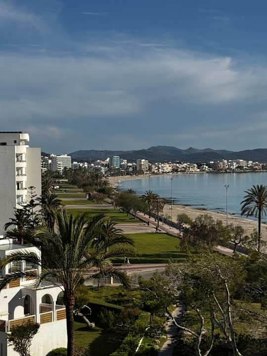Ausblick Hipotels Bahía Cala Millor