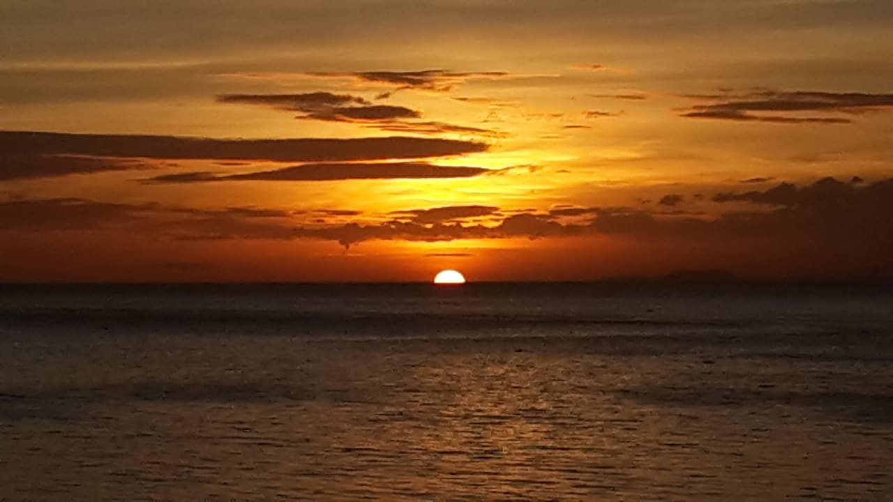 Sonnenuntergang  Kawayan Holiday Resort