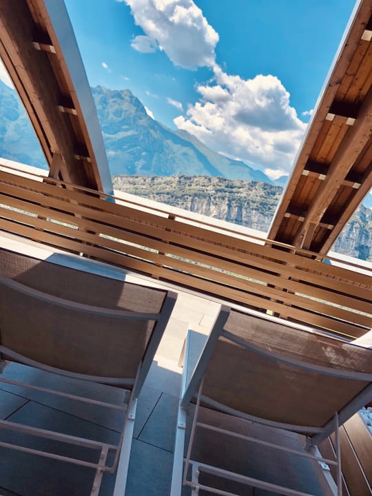 Ausblick Garda Hotel Forte Charme