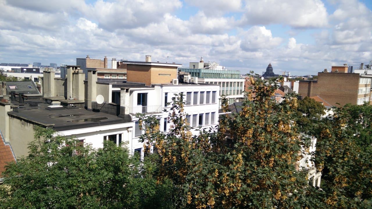 Ausblick Hotel Catalonia Brussels